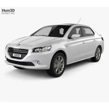   Sporty 2 mai multe bucăți Deflector de vânt PEUGEOT 301, 4 usi, 2013-