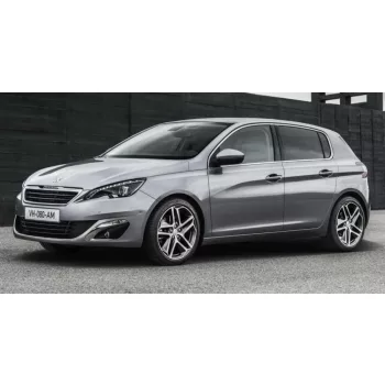   Sporty 2 mai multe bucăți Deflector de vânt PEUGEOT 308 2013-, 5 usi