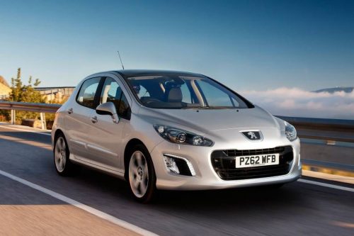 Sporty 4 Pe bucăți deflector Peugeot 308, 5 ușă, 2013-