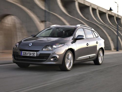 Sporty 4 Pe bucăți deflector Renault Megane 5 ușă 2009-, Renault Megane 5 ușă combi Grand Tour 200
