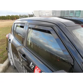   Sporty Suzuki Swift Sporty Deflector de vânt set față+spate pe geam, 4 buc. 5 2010-2017