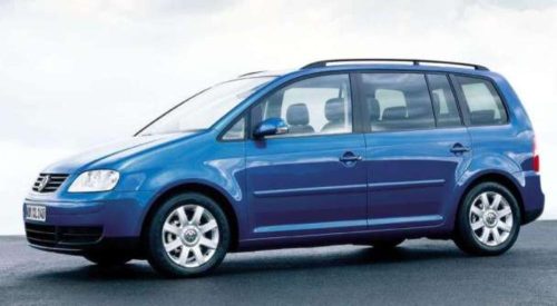 Sporty 2 Pe bucăți deflector Volkswagen Touran 5 ușă 2003- (F2127)