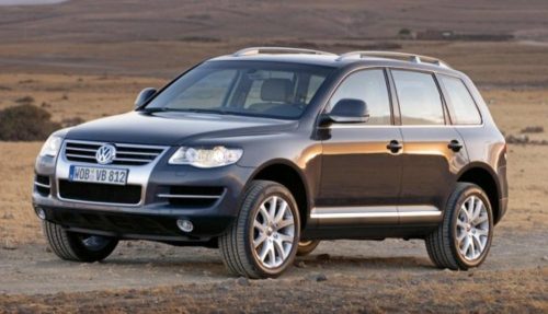 Sporty 2 Pe bucăți deflector Volkswagen Touareg 5 ușă 2003- (F2135)