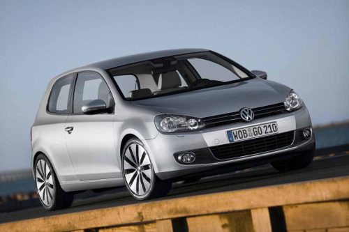 Sporty 4 Pe bucăți deflector Volkswagen Golf VI. 5 ușă 2008-2013 (F2136_2138)