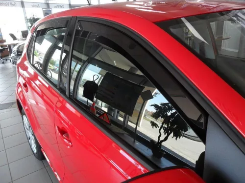 Sporty Volkswagen Polo Sporty paravânturi set față+spate pe geam, 4 buc 5 2009-2017
