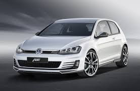 Sporty 4 Pe bucăți deflector Volkswagen Golf VII. 5 ușă 2013- (F2146_2147)