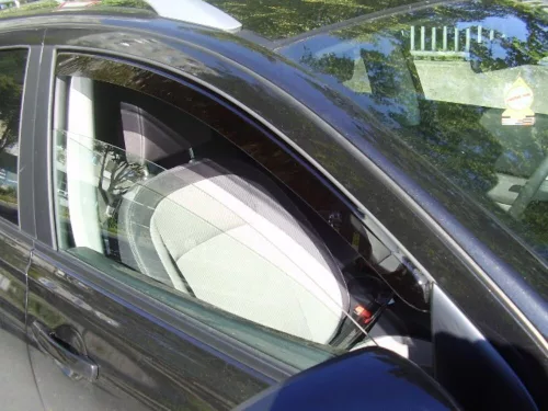 Sporty Nissan Qashqai Sporty paravânturi set față+spate pe geam, 4 buc 5 2007-2013