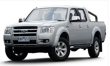 Sporty 4 Pe bucăți deflector Ford Ranger 4 ușă 2007-2012 , Mazda BT 50 4 ușă 2007- (F2304_2307)