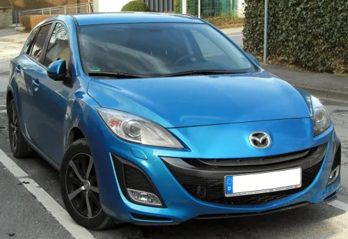 Sporty Mazda 3 Sporty paravânturi set față+spate pe geam, 4 buc 5 2009-2013