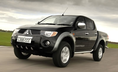 Sporty 4 Pe bucăți deflector Mitsubishi L 200 4 ușă 2006- (F2419_2423)