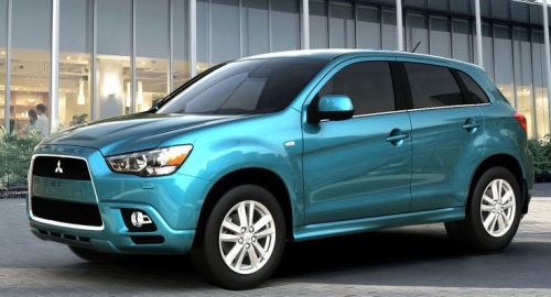 Sporty 4 Pe bucăți deflector Mitsubishi ASX 5 ușă 2010- (F2424_2425)