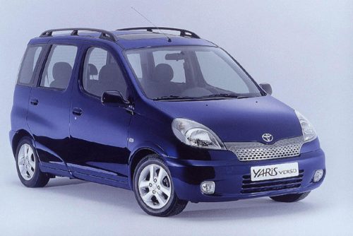 Sporty 2 Pe bucăți deflector, Toyota Yaris Verso, 5 ușă, 2000-