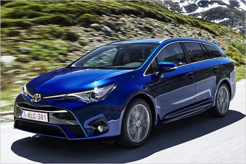 Sporty 4 Pe bucăți deflector, Toyota Avensis, combi, 2015-