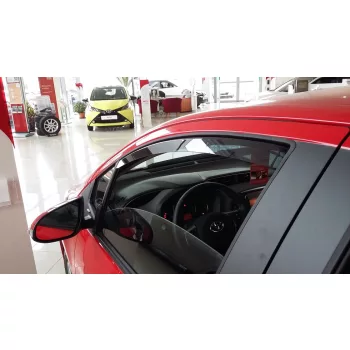   Sporty 2 mai multe bucăți Deflector de vânt TOYOTA Yaris 2011-2020, 5 usi