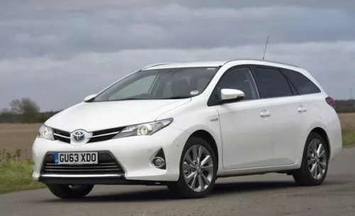 Sporty Toyota Auris Sporty paravânturi set față+spate pe geam, 4 buc 5 2013-