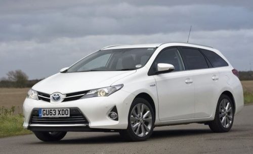 Sporty 4 Pe bucăți deflector Toyota Auris combi, 5 ușă, 2013-
