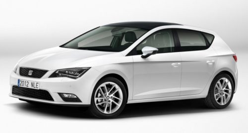 Sporty 2 Pe bucăți deflector, Seat Leon, 5 ușă, 2012-
