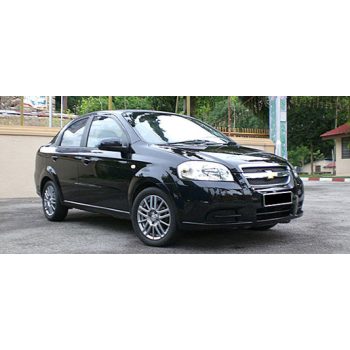   Sporty Chevrolet Aveo Sporty deflector set pentru lunetă față + spate, 4Pe bucăți 4 2005-2011