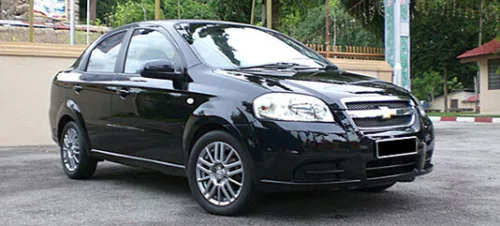 Sporty Chevrolet Aveo Sporty Deflector de vânt set față+spate pe geam, 4 buc. 4 2005-2011