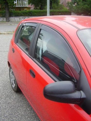 Sporty 4 Pe bucăți deflector Chevrolet Aveo 5 ușă 2005- , Daewoo Kalos 5 ușă 2002- (F3203_3216)