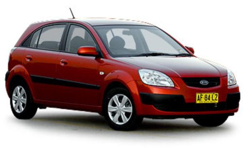 Sporty 2 Pe bucăți deflector Kia Rio 5 ușă 2005- (F3608)