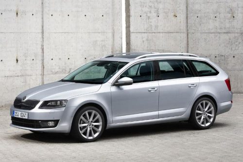 Sporty 2 Pe bucăți deflector Skoda Octavia III 5 ușă 2013- , Skoda Octavia III 4 ușă 2013- (F4314)