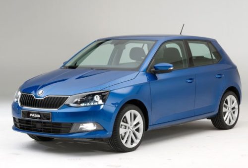 Sporty 2 Pe bucăți deflector, Skoda Fabia III., 5 ușă, 2015-