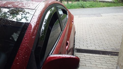 Szatuna Hyundai Elantra Szatuna deflector set pentru lunetă față + spate, 4Pe bucăți 4 2010-2015