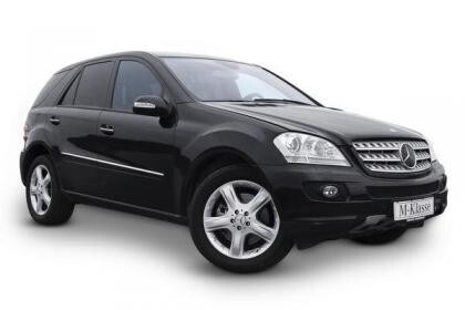 Szatuna Mercedes ML W164 Szatuna deflector set pentru lunetă față + spate, 4Pe bucăți 5 2006-2011