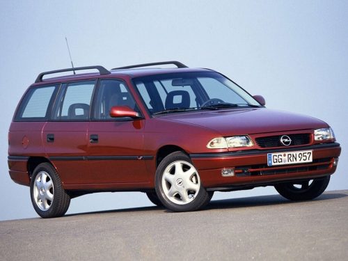 Szatuna Opel Astra F Karavan Szatuna deflector set pentru lunetă față + spate, 4Pe bucăți 5 1992-1994