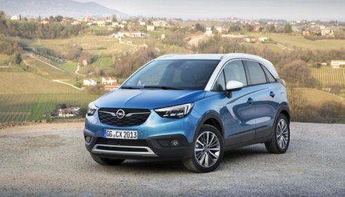 Szatuna Opel Crossland X Szatuna deflector set pentru lunetă față + spate, 4Pe bucăți 5 2017-