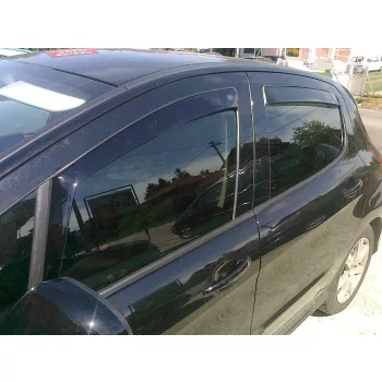   Szatuna PEUGEOT 308 Szatuna Deflector de vânt set față+spate pe geam, 4 buc. 5 2007-2013
