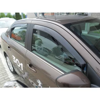   Szatuna PEUGEOT 301 Szatuna Deflector de vânt set față+spate pe geam, 4 buc. 4 2013-