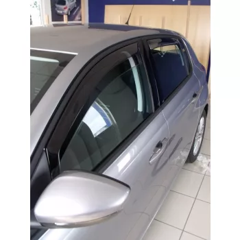   Szatuna PEUGEOT 308 Szatuna Deflector de vânt set față+spate pe geam, 4 buc. 5 2013-2021