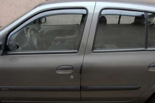 Szatuna Renault Thalia II Szatuna paravânturi set față+spate pe geam, 4 buc 4 2008-2013