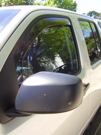 Szatuna Nissan Navara Szatuna deflector set pentru lunetă față + spate, 4Pe bucăți 4 2004-2015