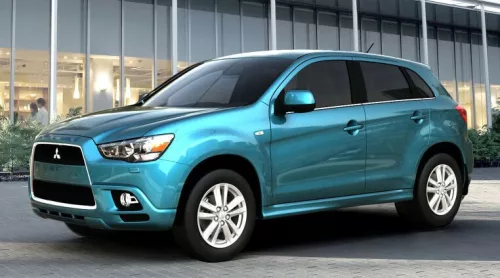 Szatuna Mitsubishi ASX Szatuna paravânturi set față+spate pe geam, 4 buc 5 2010-