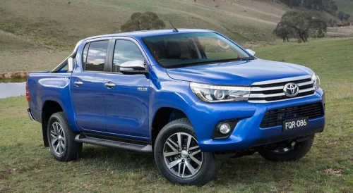 Szatuna Toyota Hilux Szatuna paravânturi set față+spate pe geam, 4 buc 4 2016-