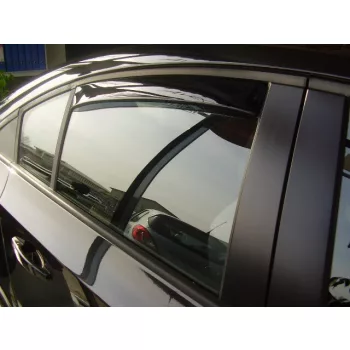   Szatuna Chevrolet Cruze Szatuna Deflector de vânt set față+spate pe geam, 4 buc. 4 2009-