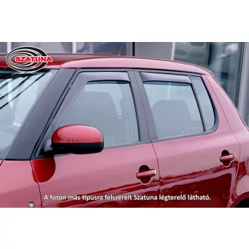   Szatuna HONDA Civic Szatuna Deflector de vânt set față+spate pe geam, 4 buc. 5 2011-2017