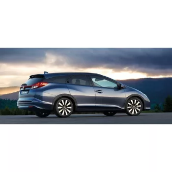   Szatuna HONDA Civic Szatuna Deflector de vânt set față+spate pe geam, 4 buc. 5 2011-2017