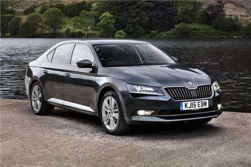 Szatuna Škoda Superb Szatuna deflector set pentru lunetă față + spate, 4Pe bucăți 4 2015-