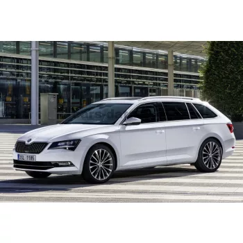   Szatuna Škoda Superb Szatuna paravânturi set față+spate pe geam, 4 buc 5 2015-