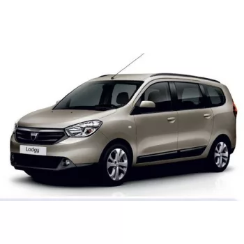   Szatuna Dacia Lodgy Szatuna Deflector de vânt set față+spate pe geam, 4 buc. 5 2012-2020