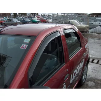   Szatuna Dacia Logan Szatuna Deflector de vânt set față+spate pe geam, 4 buc. 4 2004-2012