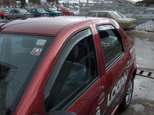 Szatuna Dacia Logan Szatuna deflector set pentru lunetă față + spate, 4Pe bucăți 4 2004-2012