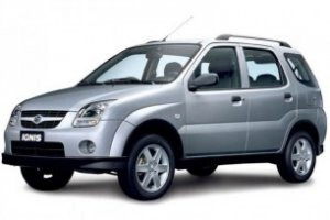Szatuna Suzuki Ignis Szatuna deflector set pentru lunetă față + spate, 4Pe bucăți 5 2001-2008