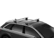 Thule WingBar Evo Suport de acoperiș pentru mașini cu șine longitudinale, 118 cm (710600_711200_186001)