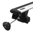 Thule Evo Flush Rail picior pentru vehicule, 4 bucăți în pachet, negre (710600)