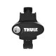 Thule oversize rail picior emelt sínláb járművekhez, túlméretezett sínprofilokkal, 4 mai multe bucăți csomag (710800)